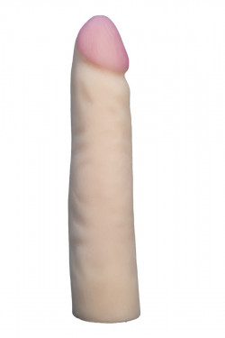 Телесная насадка харнесс из неоскин - 17,5 см. Телесная насадка харнесс из неоскин - 17,5 см.