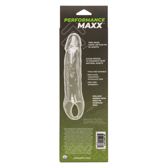 Прозрачная увеличивающая насадка Performance Maxx Extension 5.5 - 17,75 см. Прозрачная увеличивающая насадка Performance Maxx Extension 5.5 - 17,75 см.