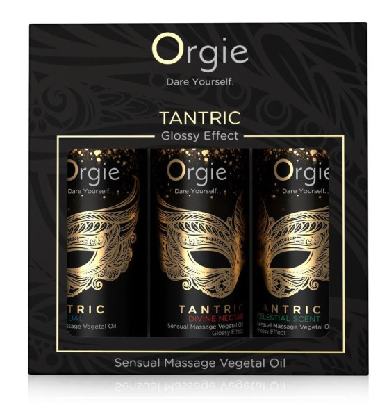 Набор массажных масел Tantric Kit (3 флакона по 30 мл.) Набор массажных масел Tantric Kit (3 флакона по 30 мл.)