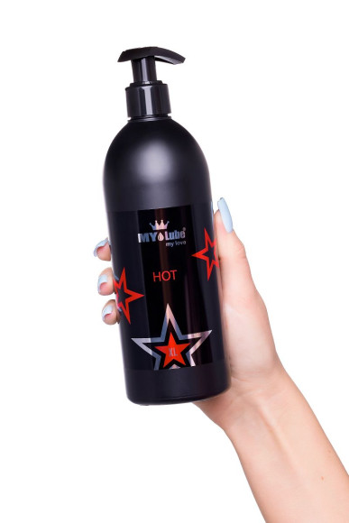 Разогревающий лубрикант на водной основе MyLube HOT XL - 500 мл. Разогревающий лубрикант на водной основе MyLube HOT XL - 500 мл.