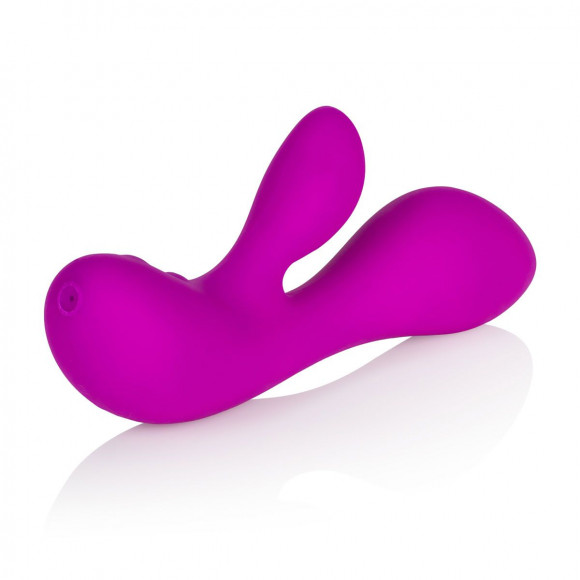 Перезаряжаемый фиолетовый вибромассажер Vr3 - 16,5 см. Перезаряжаемый фиолетовый вибромассажер Vr3 - 16,5 см.