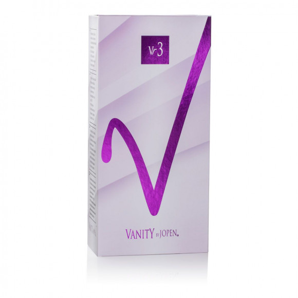 Перезаряжаемый фиолетовый вибромассажер Vr3 - 16,5 см. Перезаряжаемый фиолетовый вибромассажер Vr3 - 16,5 см.