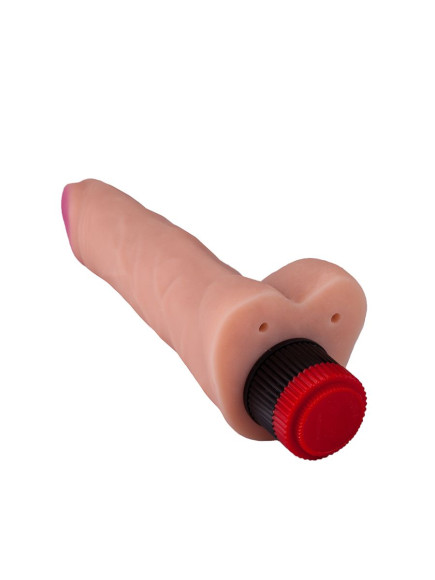 Реалистичный виброфаллос из неоскин - 22,2 см. Реалистичный виброфаллос из неоскин - 22,2 см.