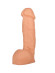 Реалистичный пустотелый фаллос телесного цвета - 17 см. Реалистичный пустотелый фаллос телесного цвета - 17 см.