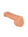 Реалистичный пустотелый фаллос телесного цвета - 17 см. Реалистичный пустотелый фаллос телесного цвета - 17 см.