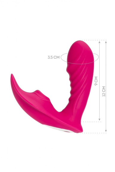 Ярко-розовый стимулятор точки G с вакуум-волновой стимуляцией Shani Ярко-розовый стимулятор точки G с вакуум-волновой стимуляцией Shani