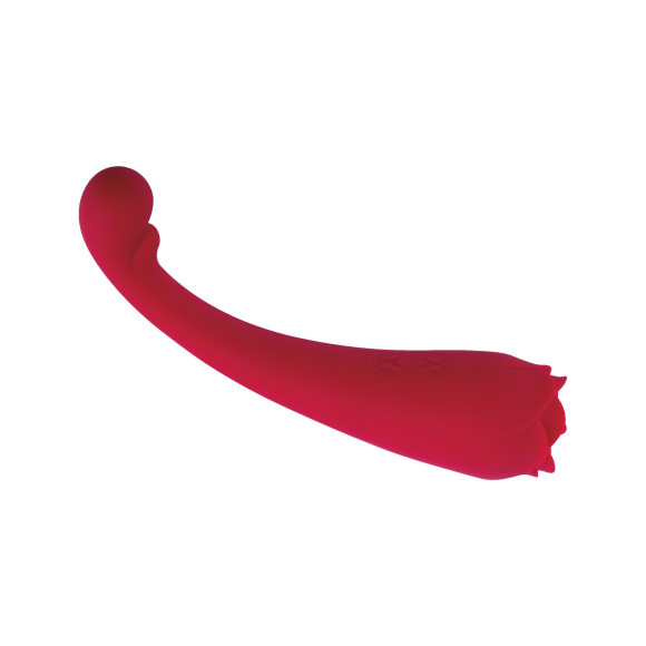 Двусторонний стимулятор с вибрацией и вакуумным всасыванием - 17,6 см. Двусторонний стимулятор с вибрацией и вакуумным всасыванием - 17,6 см.