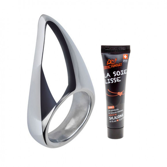 Smart Set №28: большой тидроп и анальный лубрикант на силиконовой основе Smart Set №28: большой тидроп и анальный лубрикант на силиконовой основе