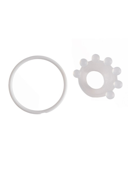 Эрекционное кольцо с мягкой стимулирующей насадкой