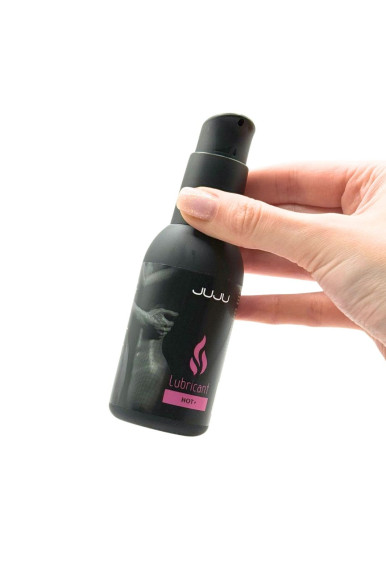 Возбуждающий лубрикант на водной основе JUJU HOT+ - 100 мл. Возбуждающий лубрикант на водной основе JUJU HOT+ - 100 мл.