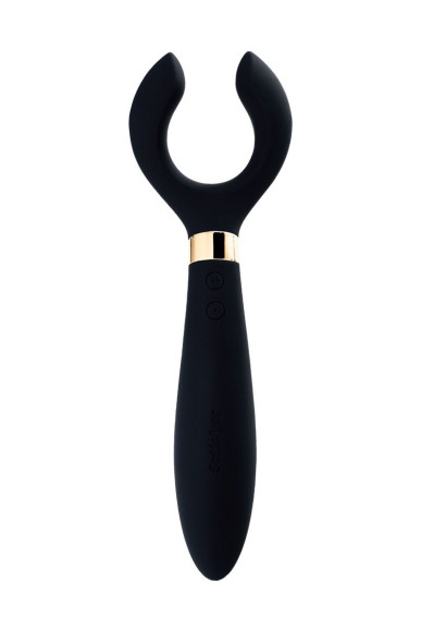 Чёрный вибромассажер для пар Satisfyer Endless Fun Чёрный вибромассажер для пар Satisfyer Endless Fun
