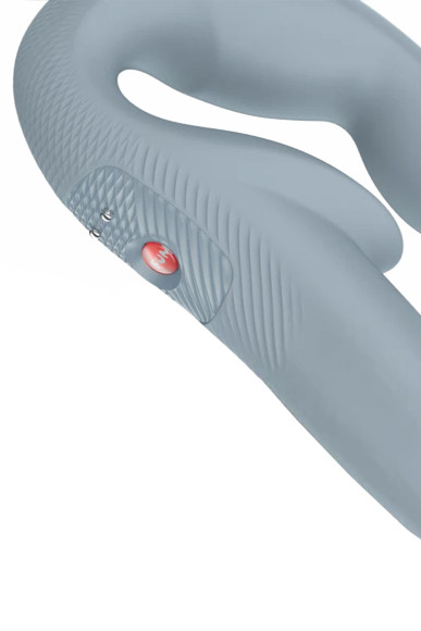 Серый безремневой страпон Share Vibe Pro Серый безремневой страпон Share Vibe Pro