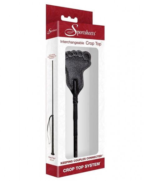 Чёрная насадка с шлепком-ступнёй для системы Top Crop Чёрная насадка с шлепком-ступнёй для системы Top Crop