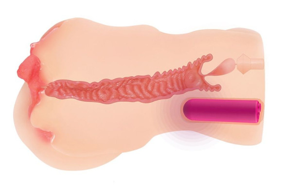 Телесный вибромастурбатор-вагина Onahole edition 003 с двойным слоем материала Телесный вибромастурбатор-вагина Onahole edition 003 с двойным слоем материала