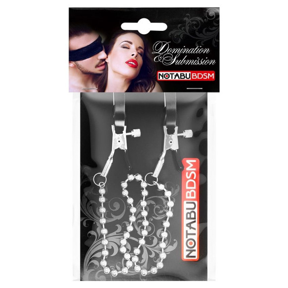 Оригинальные зажимы на соски с бусами Оригинальные зажимы на соски с бусами