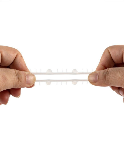 Эластичное эрекционное кольцо с шипиками и шариками Эластичное эрекционное кольцо с шипиками и шариками