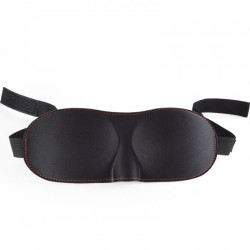 Черная маска на липучке «Комфорт» Черная маска на липучке «Комфорт»