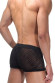 Черные полупрозрачные трусы-хипсы Черные полупрозрачные трусы-хипсы