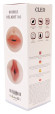 Двусторонний мастурбатор в колбе Cleo - вагина и ротик