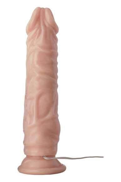 Телесный вибромассажер Lovely Lord - 21,5 см. Телесный вибромассажер Lovely Lord - 21,5 см.