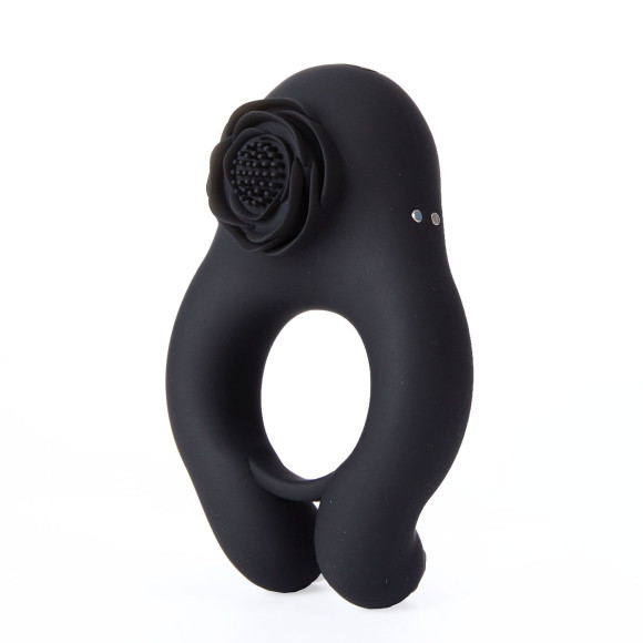Черное эрекционное кольцо Abe с пультом ДУ Черное эрекционное кольцо Abe с пультом ДУ