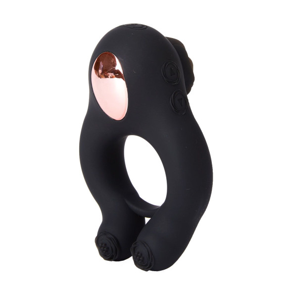 Черное эрекционное кольцо Abe с пультом ДУ Черное эрекционное кольцо Abe с пультом ДУ