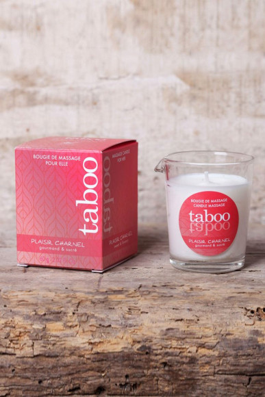 Массажное аромамасло с афродизиаками для женщин RUF Taboo Plaisir charnel - 60 гр. Массажное аромамасло с афродизиаками для женщин RUF Taboo Plaisir charnel - 60 гр.