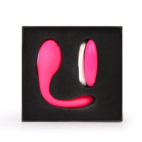 Розовое виброкольцо с пультом ДУ Розовое виброкольцо с пультом ДУ