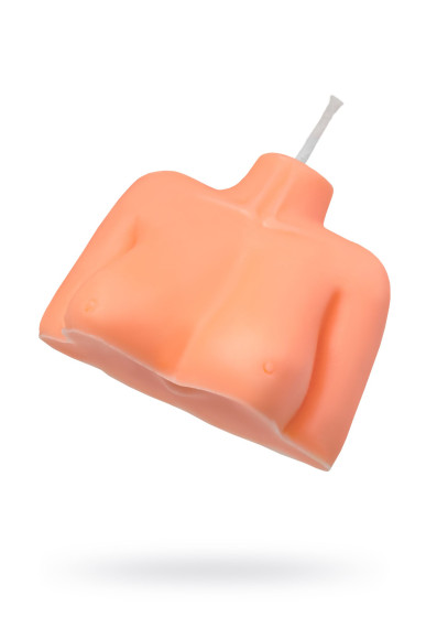 Оранжевая сувенирная свеча «Женский силуэт» Оранжевая сувенирная свеча «Женский силуэт»