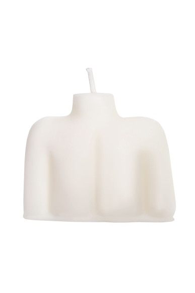 Белая сувенирная свеча «Женский силуэт» Белая сувенирная свеча «Женский силуэт»