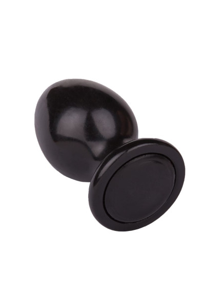 Черный анальный плаг Glide L - 11,7 см. Черный анальный плаг Glide L - 11,7 см.