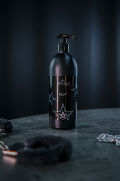 Лубрикант на водной основе для фистинга и использования с секс-игрушками MyLube PLAY XL - 500 мл. Лубрикант на водной основе для фистинга и использования с секс-игрушками MyLube PLAY XL - 500 мл.