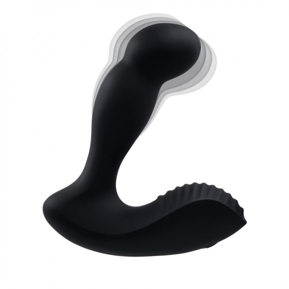 Черный массажер простаты Adams Come-Hither Prostate Massager - 13,5 см. Черный массажер простаты Adams Come-Hither Prostate Massager - 13,5 см.