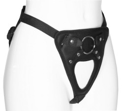 Черный универсальный пояс с фиксацией насадок кольцом Черный универсальный пояс с фиксацией насадок кольцом