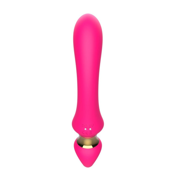 Розовый изогнутый вибромассажер Moon Vibrator - 21,1 см. Розовый изогнутый вибромассажер Moon Vibrator - 21,1 см.