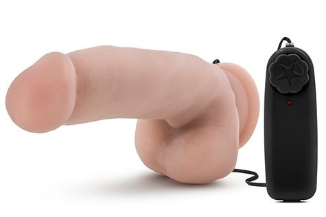 Телесный вибратор The Quarterback - 17,8 см. Телесный вибратор The Quarterback - 17,8 см.