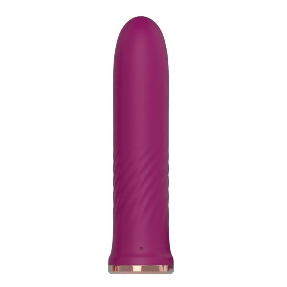 Сливовый миниатюрный вибромассажер AN Stalk - 10,2 см. Сливовый миниатюрный вибромассажер AN Stalk - 10,2 см.