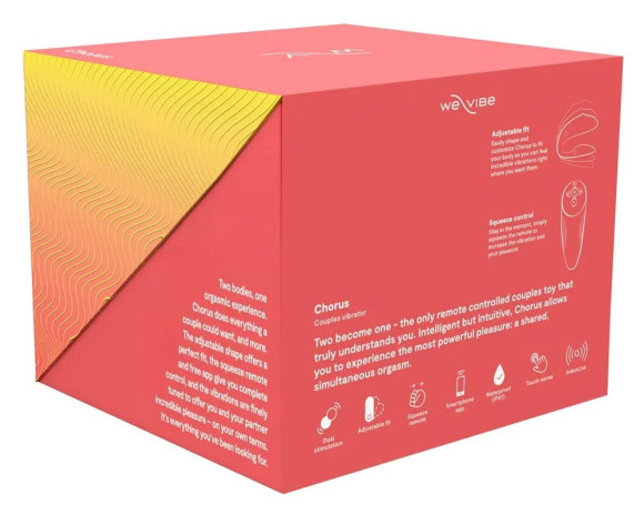 Коралловый вибратор для пар We-Vibe Chorus Коралловый вибратор для пар We-Vibe Chorus