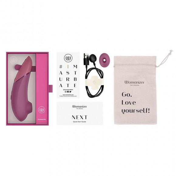 Грязно-розовый бесконтактный клиторальный стимулятор Womanizer Next Грязно-розовый бесконтактный клиторальный стимулятор Womanizer Next