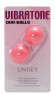 Розовые вагинальные шарики Vibratone DUO-BALLS