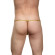 Мужские золотистые трусы-стринги Мужские золотистые трусы-стринги