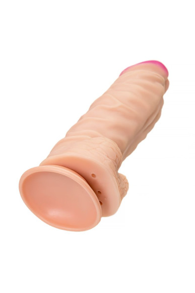 Телесный фаллоимитатор-гигант Kratos - 30 см. Телесный фаллоимитатор-гигант Kratos - 30 см.