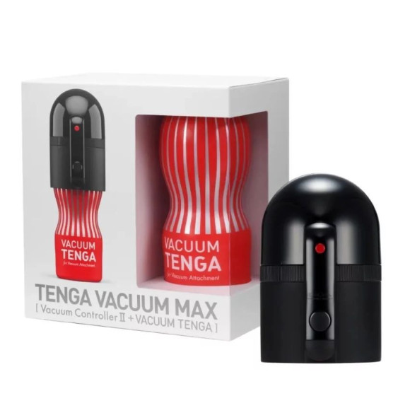 Набор Tenga Vacuum Max: мастурбатор и устройство для создания вакуума Набор Tenga Vacuum Max: мастурбатор и устройство для создания вакуума