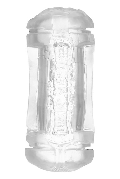 Прозрачный двусторонний мастурбатор Sophia - вагина и анус Прозрачный двусторонний мастурбатор Sophia - вагина и анус