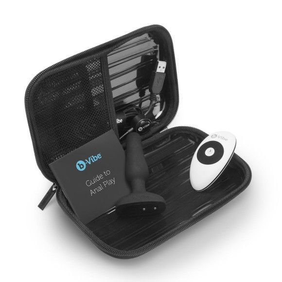 Анальная вибропробка чёрного цвета NOVICE REMOTE CONTROL PLUG BLACK - 10,2 см. Анальная вибропробка чёрного цвета NOVICE REMOTE CONTROL PLUG BLACK - 10,2 см.