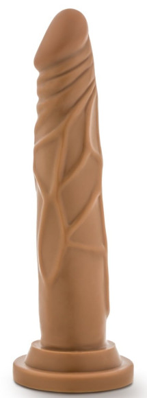 Кофейный фаллоимитатор без мошонки Dr. Skin Realistic Cock Basic 7.5 - 19 см. Кофейный фаллоимитатор без мошонки Dr. Skin Realistic Cock Basic 7.5 - 19 см.