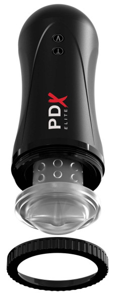 Черный автоматический мастурбатор-ротик Moto Stroker Черный автоматический мастурбатор-ротик Moto Stroker