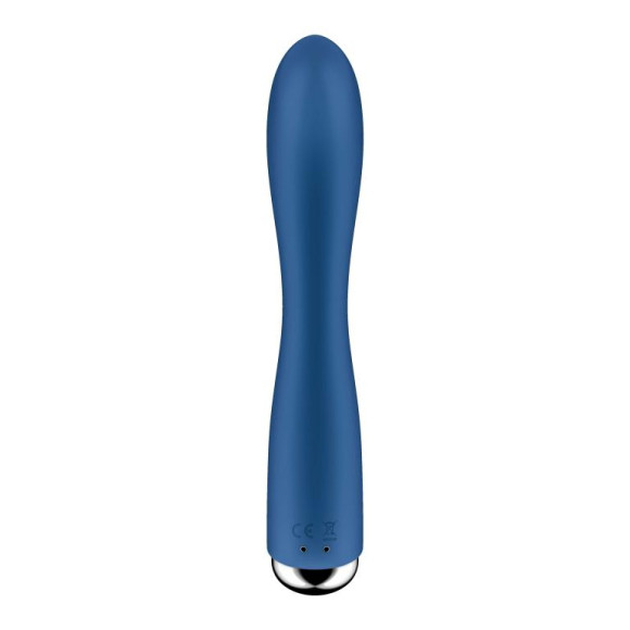 Синий вибратор-кролик с ротацией Spinning Rabbit 1 - 20 см. Синий вибратор-кролик с ротацией Spinning Rabbit 1 - 20 см.