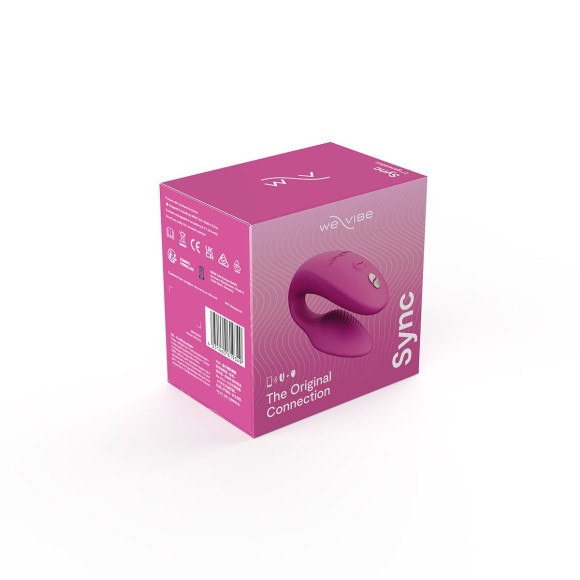 Розовый вибратор для пар We-Vibe Sync 2 Розовый вибратор для пар We-Vibe Sync 2