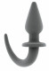 Серая анальная пробка SONO №8 